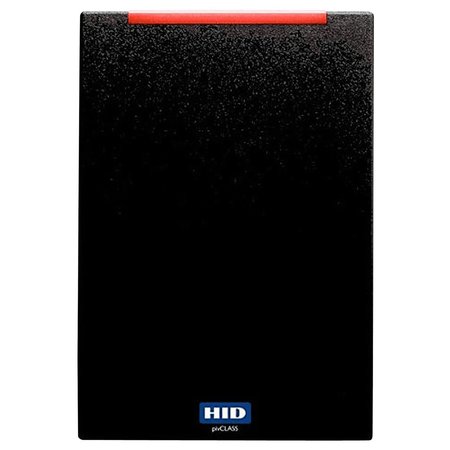 HID Model R40 Reader, Supports HID Prox, AWID and EM4102 32bit, Blk, Wiegand Controller Communication 920PTNTEK00000